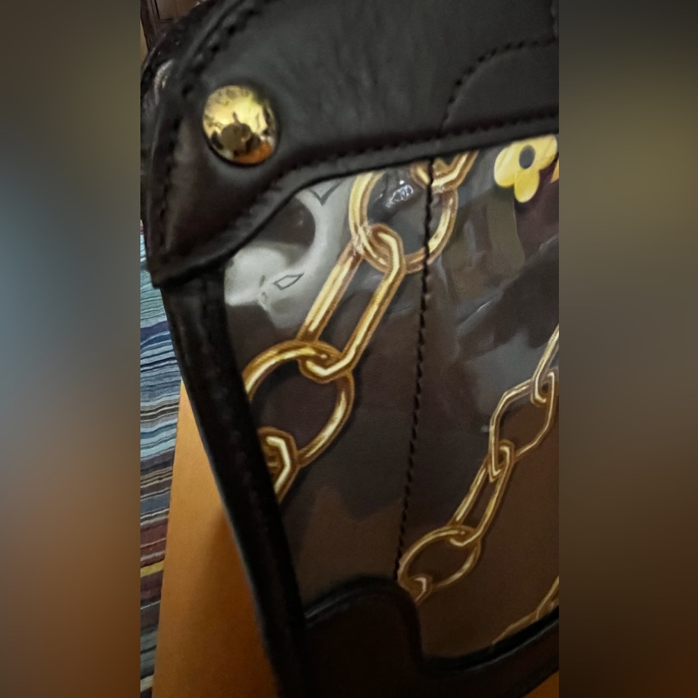 SOLD $800 Authentic LV Cabas satchel. Really pretty. - Picture 11 of 16